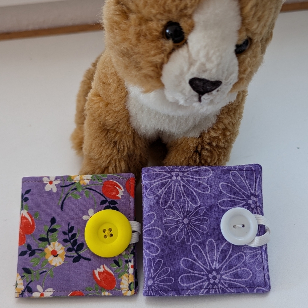 Floral Purple Travel Organizer Set